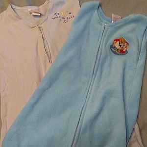 Baby Blues. Set Of Sleeper Sacks.